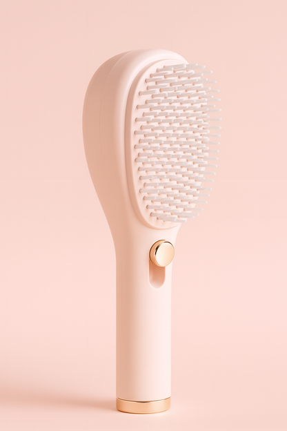 Flauschperle - Premium Haarbürste Selbstreinigend